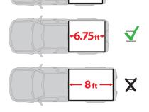 T3 Soft Tri-Fold Tonneau Cover For 99-16 Ford F-250 F-350 Super Duty Styleside 6.75 Ft Bed Tyger Auto