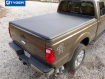 T3 Soft Tri-Fold Tonneau Cover For 17-22 Ford F-250 F-350 Super Duty Styleside 6.75 Ft Bed Tyger Auto