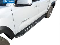 Blade Running Boards For 05-22 Toyota Tacoma Double Cab 78 Inch Long 6.6 Inch Wide Textured Black Tyger Auto