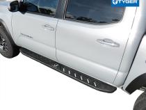 Blade Running Boards For 05-22 Toyota Tacoma Double Cab 78 Inch Long 6.6 Inch Wide Textured Black Tyger Auto