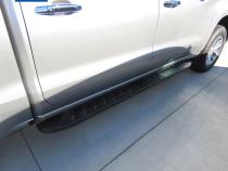 Blade Running Boards For 19-22 Silverado/Sierra 1500/ 2500/3500HD Crew Cab 88 Inch Long 6.6 Inch Wide Textured Black Tyger Auto