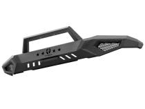 Front Bumper Kit For 16-18 Chevy Silverado 1500 Including 19 LD Textured Black Rock Crawler Tyger Auto