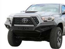 Front Bumper Kit For 16-22 Toyota Tacoma Textured Black Rock Crawler TYGER Fury Tyger Auto