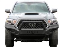 Front Bumper Kit For 16-22 Toyota Tacoma Textured Black Rock Crawler TYGER Fury Tyger Auto