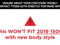 Rear Bumper Assembly Textured Black For 07-18 Silverado/Sierra 1500 TYGER Fury Tyger Auto