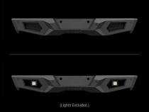 Rear Bumper Assembly Textured Black For 07-18 Silverado/Sierra 1500 TYGER Fury Tyger Auto