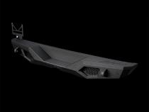 Rear Bumper with D-Ring Mounts Textured Black For 18-20 Jeep Wrangler JL TYGER Fury Tyger Auto