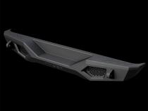 Rear Bumper with D-Ring Mounts Textured Black For 87-06 Jeep Wrangler TJ/YJ Tyger Auto