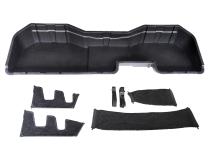 Underseat Storage Box For 14-18 Silverado/Sierra LD 15-19 Silverado/Sierra HD Crew Cab Black Rear Under Seat Storage Organizer Cargo Box Tyger Auto