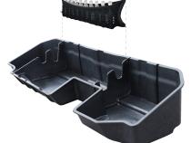 Underseat Storage Box for 19-22 Silverado/Sierra 1500/Silverado/Sierra 2500 3500 HD Double Cab and Crew Cab Not for 19 LD or Limited Tyger Auto