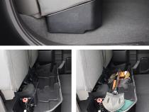 Underseat Storage Box for 19-22 Silverado/Sierra 1500/Silverado/Sierra 2500 3500 HD Double Cab and Crew Cab Not for 19 LD or Limited Tyger Auto