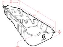 Underseat Storage Box 07-13 Silverado/ Sierra 1500 07-14 Silverado/Sierra 2500 3500 Tyger Auto