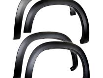 19-22 Silverado 1500 Paintable Fine-Textured Matte Black Factory Style Fender Flare 4 Piece Set Tyger Auto