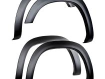 19-21 Dodge Ram 1500 Paintable Fine-Textured Matte Black Factory Style Fender Flare 4 Piece Set Tyger Auto