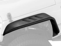 Flat Style Steel Fender Flares Front and Rear 4PCS Set Black Textured For 07-18 Jeep Wrangler JK 2/4 Door Tyger Auto