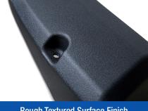 Fender Flares For 99-07 Ford F250 F350 Super Duty Only For Styleside Models Black Rugged Textured Pocket Bolt-Riveted Style Set 4 Piece Tyger Auto