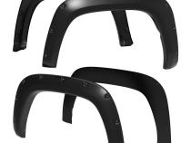 Fender Flares Compatible with 22-24 Toyota Tundra, Smooth Textured Paintable Bolt-Riveted Style 4pc Tyger Auto