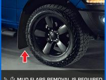 Fender Flares Compatible with 22-24 Toyota Tundra, Smooth Textured Paintable Bolt-Riveted Style 4pc Tyger Auto
