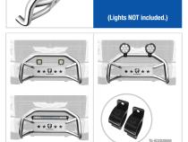 Front Bumper Guard Stainless Steel For 04-20 Ford F150 Exclude Raptor Ecoboost And 04 Heritage Edition Light Mount Bull Bar Tyger Auto