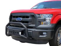 Front Bumper Guard For 04-22 Ford F150 Exclude Raptor Ecoboost and 04 Heritage Edition Textured Black Light Mount Bull Bar Tyger Auto