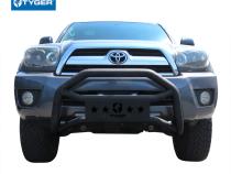 Front Bumper Guard For 03-09 Toyota 4Runner Textured Black Light Mount Bull Bar Tyger Auto