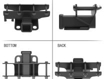 Hitch and Cover Kit For 07-18 Jeep Wrangler JK 2 Door and 4 Door Unlimited Factory Style 2 Inch Rear Receiver Hitch Tow Towing Trailer Hitch Tyger Auto