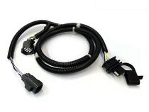 Towing Combo 2 Inch Receiver Hitch Kit and Wiring Harness/Hitch Cover For 07-18 Wrangler JK 2/4Dr Tyger Auto