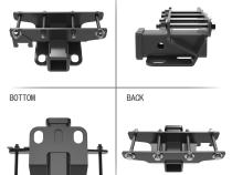 Hitch and Cover Kit For 18-20 Jeep Wrangler JL 2/4 Door Factory Style 2 Inch Rear Receiver Hitch Tow Towing Trailer Hitch Tyger Auto
