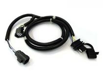 Electric Wiring Kit For 07-18 Jeep Wrangler JK 2/4 Door Tow Trailer Hitch Wiring Harness Kit 55 Inch in Length Wire Connector for Vehicle Mountable on Hitch Receiver Tyger Auto