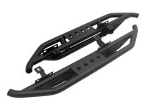 Side Step Nerf Bars Running Boards Kit For 07-18 Jeep Wrangler JK 2 Door Textured Black Side Tyger Auto