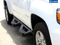 Nerf Bars Drop Step Running Boards For 15-22 Colorado/Canyon Crew Cab Textured Black TYGER LANDER Tyger Auto