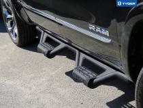 Nerf Bars Drop Step Running Boards For 19-22 Dodge Ram 1500 Not for 19-20 Classic Crew Cab Only Textured Black TYGER LANDER Tyger Auto