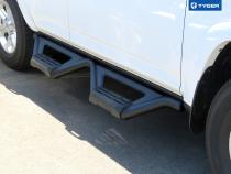 Lander Drop Step Running Boards For 10-22 4Runner Trail Edition 14-22 SR5/TRD Pro Textured Black Tyger Auto