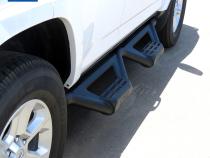 Lander Drop Step Running Boards For 10-22 4Runner Trail Edition 14-22 SR5/TRD Pro Textured Black Tyger Auto