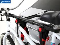 Deluxe Bike Top Frame Cross Bar Telescopic Adaptor Black Tyger Auto