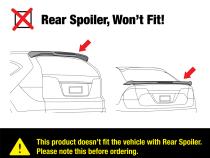 Deluxe Black 2-Bike Trunk Mount Bicycle Carrier Rack Tyger Auto
