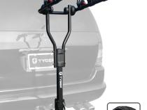3-Bike Hitch Mount Bicycle Carrier Rack Free Hitch Lock and Cable Lock For both 1.25 Inch and 2 Inch Hitch Receiver Tyger Auto