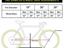 Deluxe 4-Bike Hitch Mounted Bicycle Platform Carrier Rack Free Hitch Lock Fits 2 inch Receivers Soft Cushion Protector Tyger