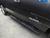Side Step Rails Nerf Bars Running Boards For 19-22 Dodge Ram 1500 Crew Cab Not For 19-20 Classic 4 Inch Black Tyger Auto