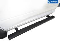 Side Step Rails Nerf Bars Running Boards For 09-18 Dodge Ram 1500 Inc. 19-20 Classic 10-20 Ram 2500/3500 4 Inch Black Tyger Auto