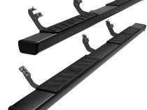 4 Inch Riser Running Boards Compatible with 24 Toyota Tacoma (Fits Hybrid) Double Cab Side Step Rails Nerf Bars Tyger Auto