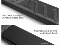 Side Step Rails Nerf Bars Running Boards For 15-22 Colorado/Canyon Extended Cab 5 Inch Black Tyger Auto