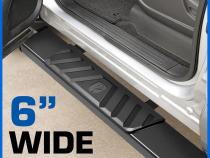 6 Inch Riser Running Boards Compatible with 24 Toyota Tacoma Double Cab Side Step Rails Nerf Bars Tyger Auto