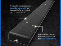 6 Inch Riser Running Boards Compatible with 24 Toyota Tacoma Double Cab Side Step Rails Nerf Bars Tyger Auto