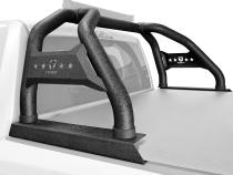 Sport Bar For 14-22 Silverado/Sierra 1500 Incl. 19 LD/Limited 15-22 2500HD/3500HD Textured Black Light Mount Roll Bar Tyger Auto