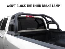 Sport Bar For 15-22 Colorado/Canyon Textured Black Light Mount Roll Bar Tyger Auto