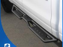Star Strider Compatible with 19-24 Ram 1500 (Not Fit 19-24 Classic) Crew Cab Side Step Rails Nerf Bars Running Boards Tyger Auto