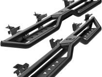 Star Strider Running Boards Compatible with 20-25 Jeep Gladiator JT Side Step Rails Nerf Bars Tyger Auto