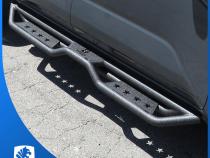 Star Strider Running Boards Compatible with 24 Toyota Tacoma (Fits Hybrid) Double Cab Side Step Rails Nerf Bars Tyger Auto