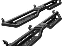 Star Strider Compatible with 05-23 Toyota Tacoma Double Cab Side Step Rails Nerf Bars Running Boards Tyger Auto